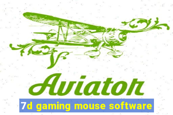 7d gaming mouse software